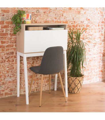 Escritorio - secreter con puerta abatible ZIGGY (varios acabados)