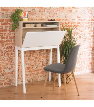 Escritorio - secreter con puerta abatible ZIGGY (varios acabados)