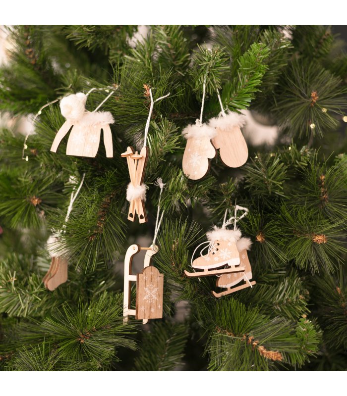 6 Adornos Para Árbol De Navidad A 6 Adornos Para Árbol De Navidad A
