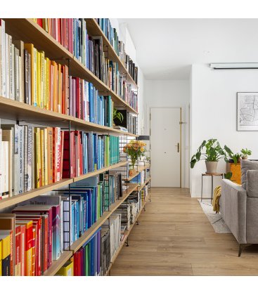 Estantería STRING de 7 módulos en roble con...