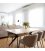 Mesa de comedor de madera maciza de roble MAE 160x90cm (varios acabados)