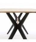 Mesa de comedor de madera maciza de roble MAE 160x90cm (varios acabados)