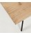Mesa de comedor de madera maciza de roble MAE 160x90cm (varios acabados)