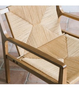 Sillón de madera de roble SAFI 2