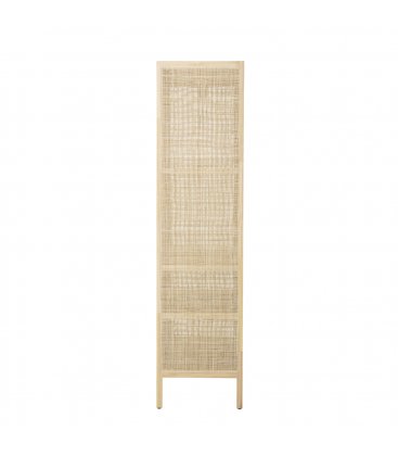 Armario de madera y rejilla MARIANA
