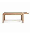 Mesa de comedor extensible rectangular de roble macizo DIRA