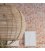 Lámpara de techo de bambú natural y lino OBLO