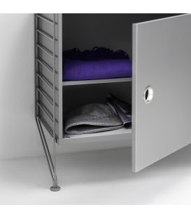 Estantería STRING de 3 módulos con 2 cabinets, 3 baldas... 2