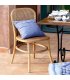 Silla de madera de abedul y rejilla ratán DARE  (2 unidades)
