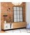 Mueble TV con zócalo o patas NORWAY 200 cm con 1 disquera, 2 cajones y 2 puertas (varios acabados)