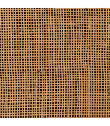 Aparador de madera maciza de mango con 2 puertas de rejilla MASKI