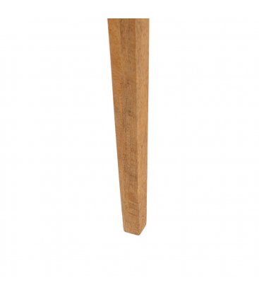 Consola de madera maciza de mango y ratán MASKI