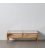 Mesa de centro de madera maciza de mango y ratán MASKI