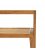 Mesa de centro de madera maciza de mango y ratán MASKI