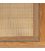 Mesa de centro de madera maciza de mango y ratán MASKI