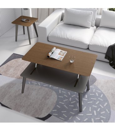 Mesa de centro elevable VELIG (varios acabados)