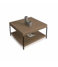 Mesa de centro elevable con almacenaje RELEV (varios acabados)