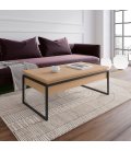 Mesa de centro elevable con almacenaje LIFTA (varios acabados)