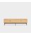 Mueble de TV de madera de roble y patas metálicas con 4 puertas BLUR (varios acabados)