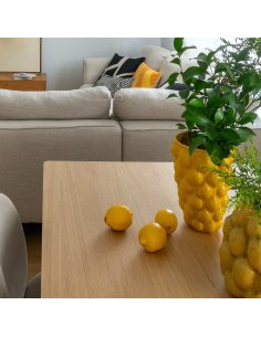 Mesa de comedor extensible de madera JOVIK (varios tamaños) 2