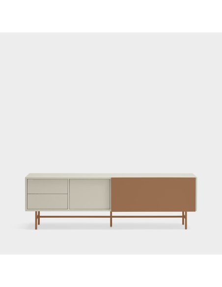 Mueble TV con 2 puertas y 2 cajones NUBE (varios acabados)