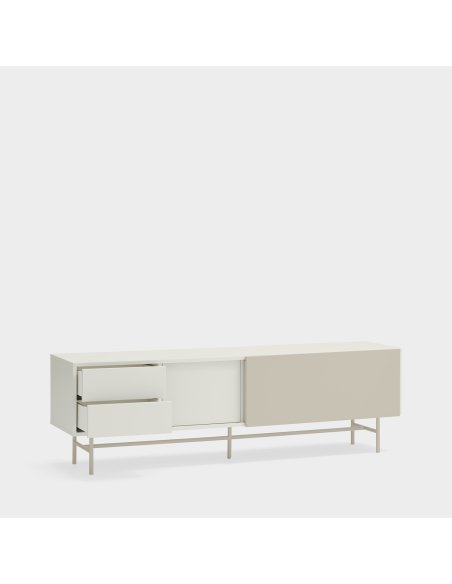 Mueble TV con 2 puertas y 2 cajones NUBE (varios acabados)