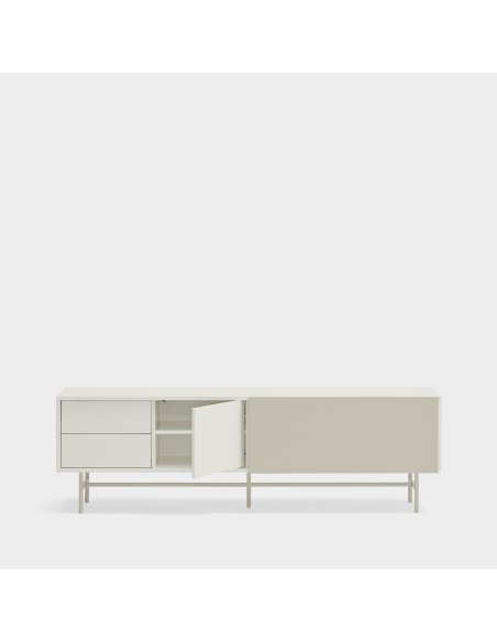 Mueble TV con 2 puertas y 2 cajones NUBE (varios acabados)