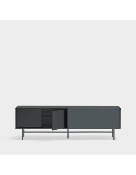 Mueble TV con 2 puertas y 2 cajones NUBE (varios acabados)
