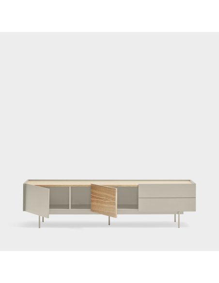 Mueble TV con 2 puertas y 2 cajones OTTO (varios acabados)