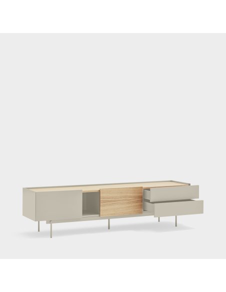 Mueble TV con 2 puertas y 2 cajones OTTO (varios acabados)
