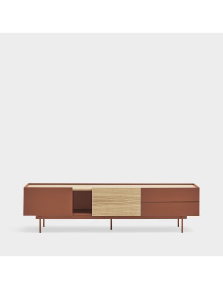 Mueble TV con 2 puertas y 2 cajones OTTO (varios acabados)