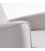 Sillón tapizado en tela beige con pies de madera natural AINA