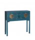 Consola azul petróleo de estilo asiático TIBET