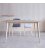 Mesa de comedor extensible NORWAY 160(220)x90x77cm