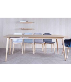 Mesa de comedor extensible NORWAY 160(220)x90x77cm 2
