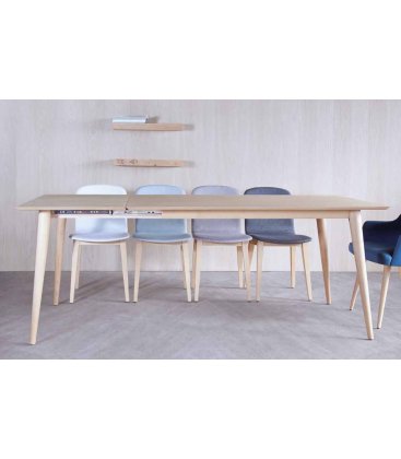 Mesa de comedor extensible NORWAY 160(220)x90x77cm