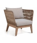 Butaca para exteriores beige CAPRI Butaca para exteriores beige CAPRI
