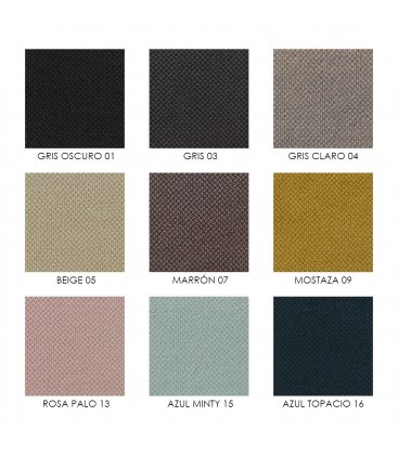 Sillón orejero tapizado INTI (varios colores)