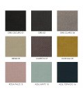 Banqueta tapizada y patas madera haya SALTY (varios colores)