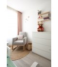Sillón mecedora tapizado ONA (varios colores) Sillón mecedora tapizado ONA (varios colores)