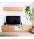 Mueble TV con zócalo NORWAY 232cm (varios acabados y apoyos)