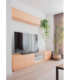 Mueble TV con zócalo NORWAY 232cm 2