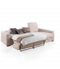 Sofá cama con chaise longue con arcón EDIMBURGO (varias dimensiones y tapizados)