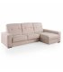 Sofá cama con chaise longue con arcón EDIMBURGO (varias dimensiones y tapizados)