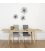 Mesa de comedor extensible de madera NORWAY SQUARE (varios tamaños)