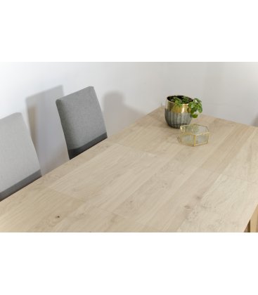 Mesa de comedor extensible de madera NORWAY SQUARE (varios tamaños)