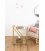 Sillón mecedora tapizado ONA (varios colores)