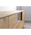 Mueble TV con zócalo o patas NORWAY 200 cm con 2 puertas, 3 cajones y 1 hueco (varios acabados)