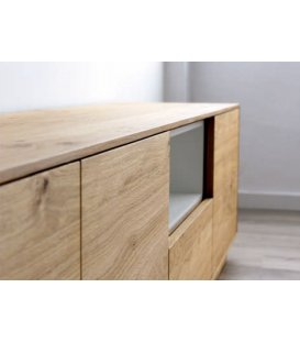 Mueble TV con zócalo o patas NORWAY 200 cm con 2 puertas,... 2