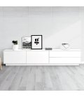 Mueble TV con zócalo o patas NORWAY 200cm con 2 puertas, 1 cajones (varios acabados)